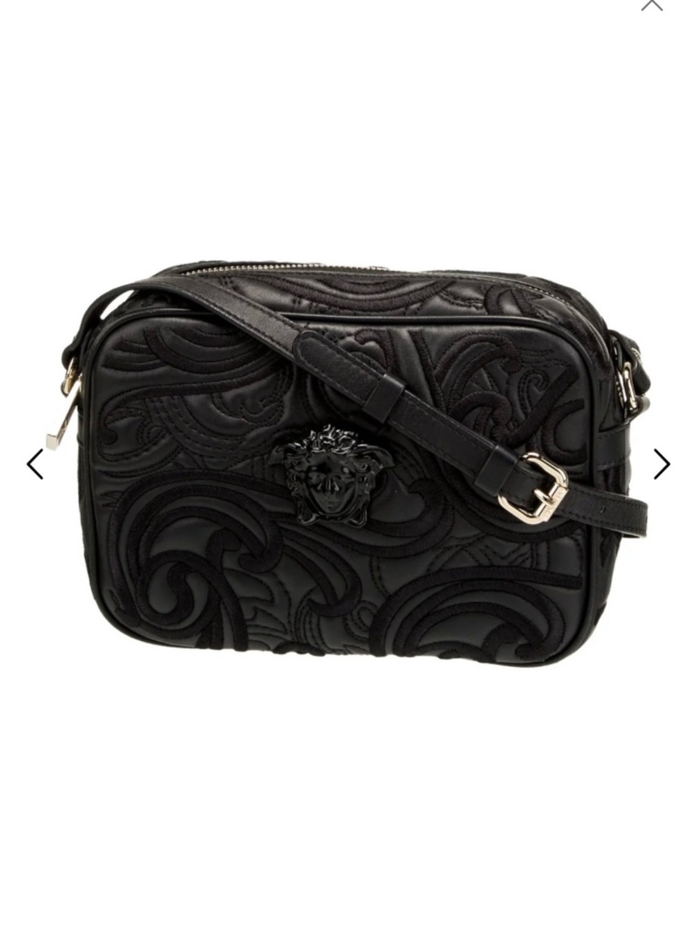 Versace Embroidered Crossbody Bag